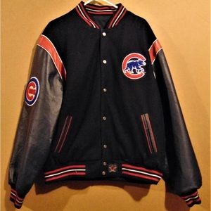 Chicago Cubs Reversible Jeff Hamilton Quality Jacket.